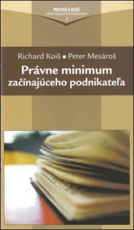 Právne minimum začínajúceho podnikateľa