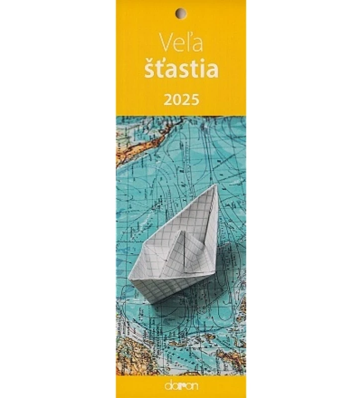 Kalendár 2025 (záložkový) - Veľa šťastia