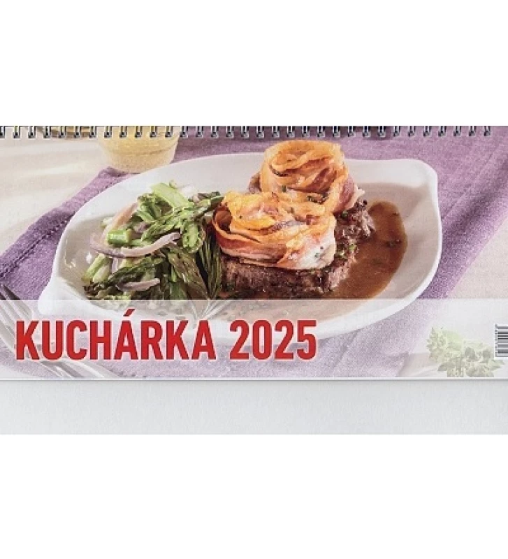 Kalendár 2025 Kuchárka (stolový) / GW