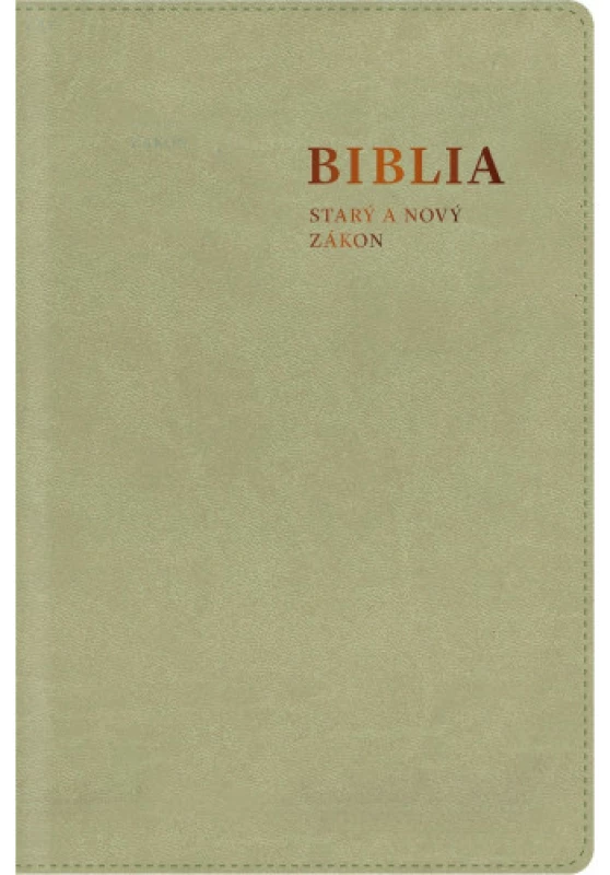 BIBLIA. Starý a Nový zákon, s mapami (stredný formát) / SSV - mentolová