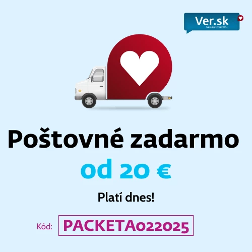 Poštovné zadarmo od 20€